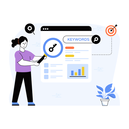 keyword research illustration svg download png 3726314